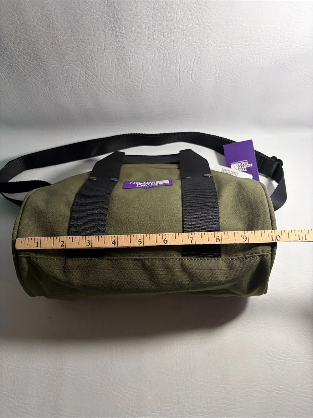 THE NORTH FACE Purple Label X  Nanamica Japan NEW Field Denim Duffle Bag Olive